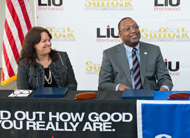 Suffolk/LIU Expand Partnership