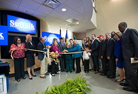 Ribbon-Cutting Ceremony for the William J. Lindsay Life Sciences Building