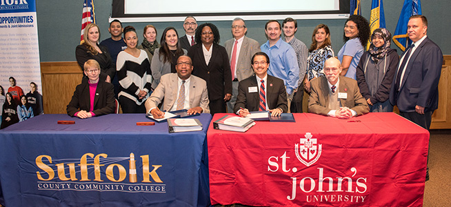 PHOTOS: St. John's University Partnership and Signing Ceremony